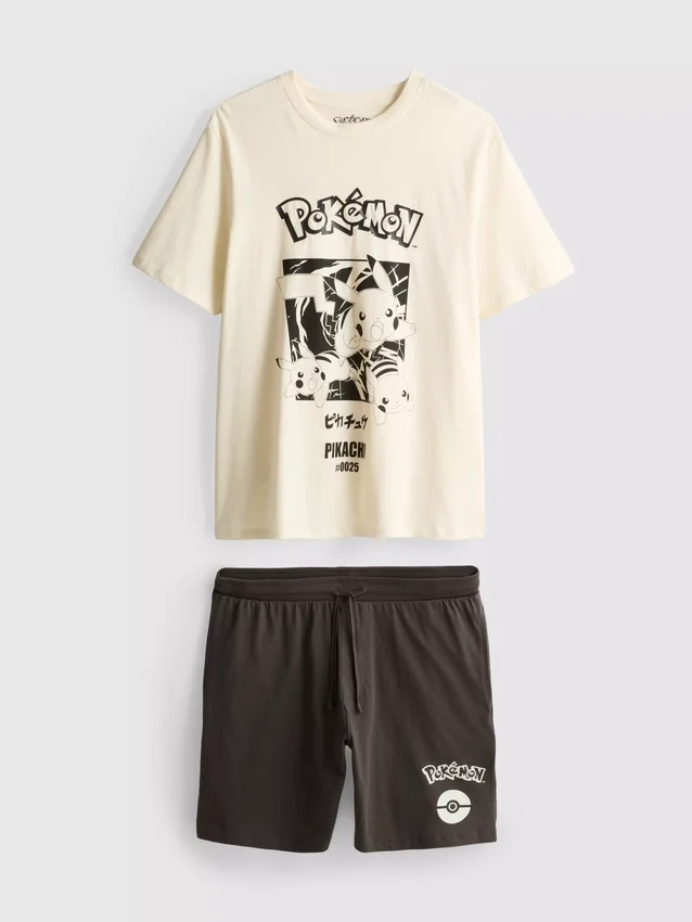 Pokamon short pajama set