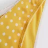 Polka dot brazilian bikini bottoms