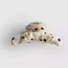 Polka dot claw clip