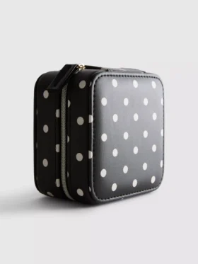 Polka dot jewelry box