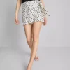 Polka dot skort