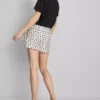 Polka dot skort