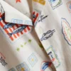 Postcard revere collar shirt
