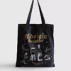 Practical magic graphic tote bag