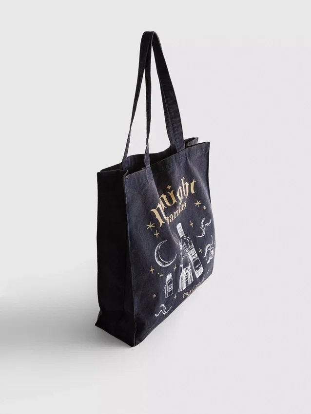 Practical magic graphic tote bag