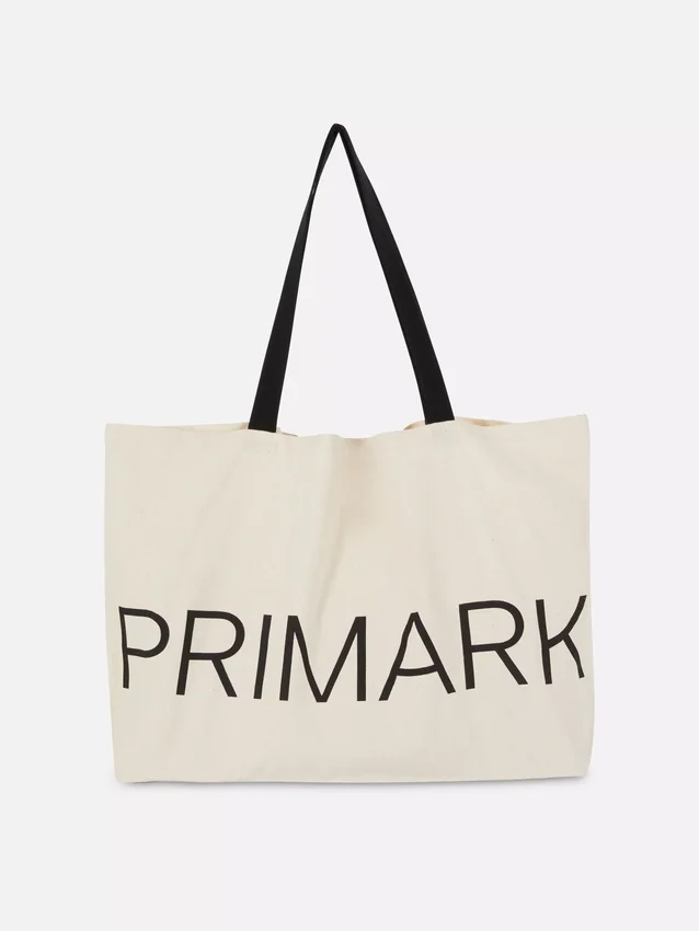 Primark graphic canvas tote