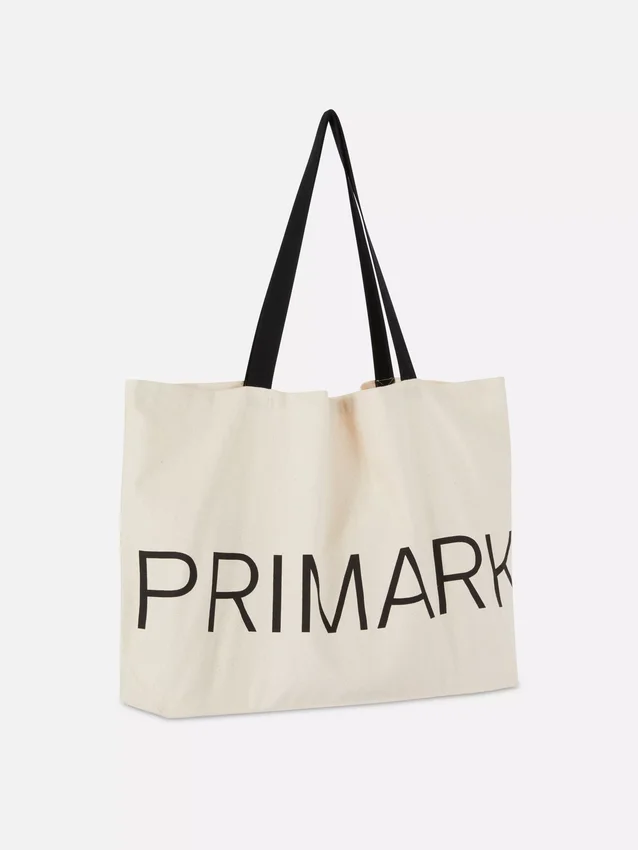 Primark graphic canvas tote
