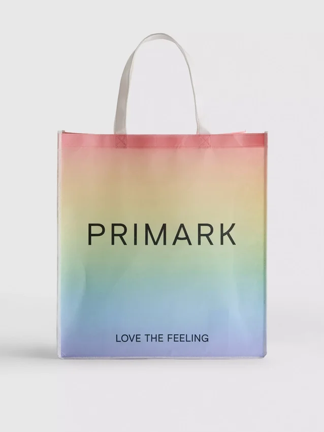 Primark pride large reusable bag
