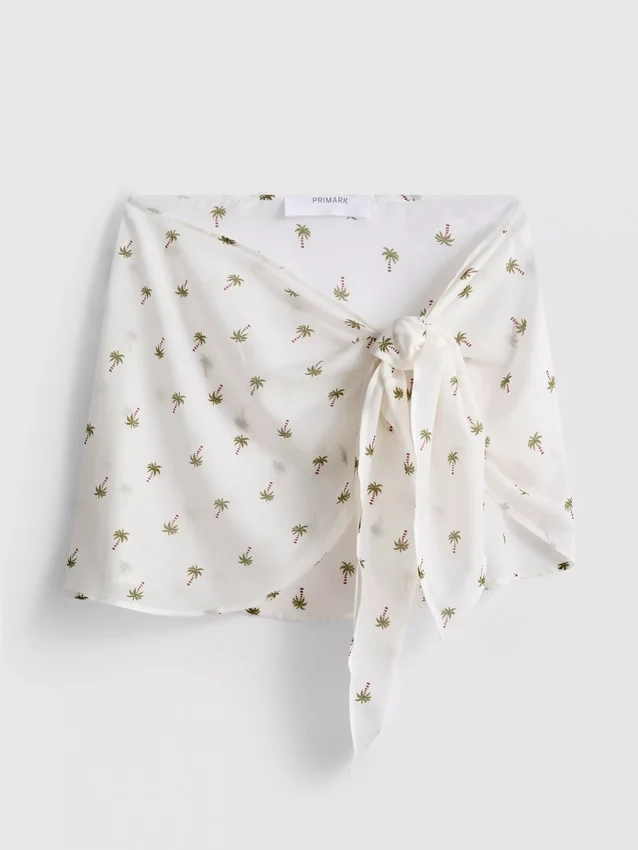 Printed beach sarong