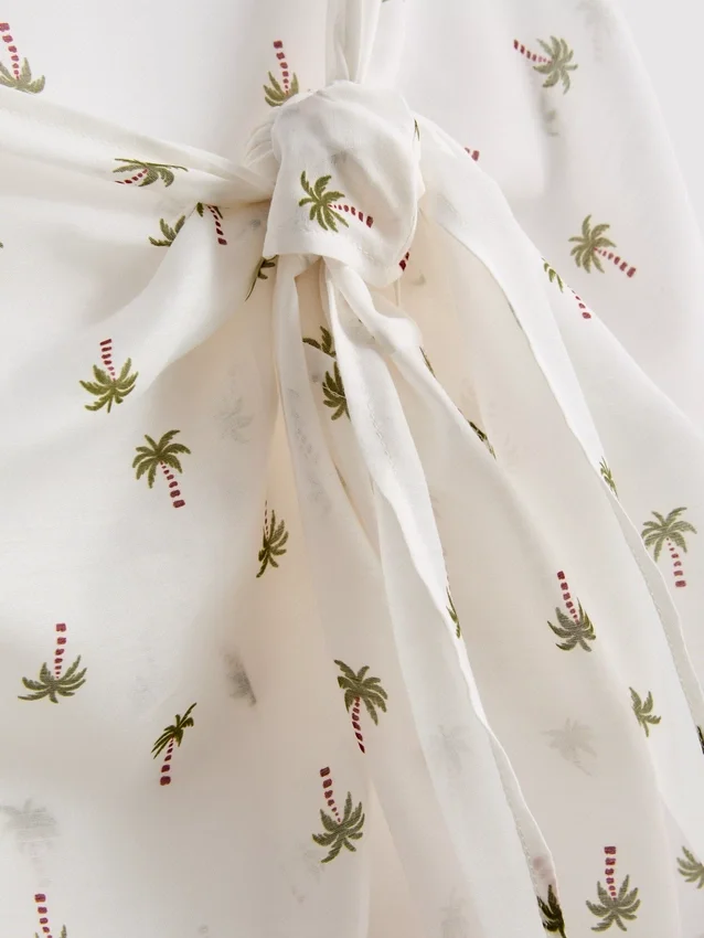 Printed beach sarong