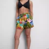 Printed beach shorts