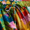 Printed beach shorts