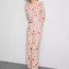Printed boyfriend pajamas
