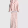 Printed boyfriend pajamas