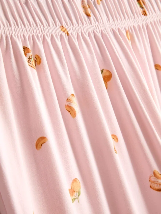 Printed boyfriend pajamas