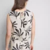 Printed cotton-blend tank