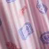 Printed cotton pajama set