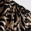 Printed crinkle textured shorts