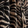 Printed crinkle textured shorts
