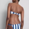Printed curtain bikini bottoms