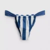 Printed curtain bikini bottoms