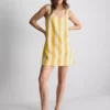 Printed mini shift dress