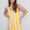 Printed mini shift dress
