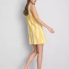 Printed mini shift dress