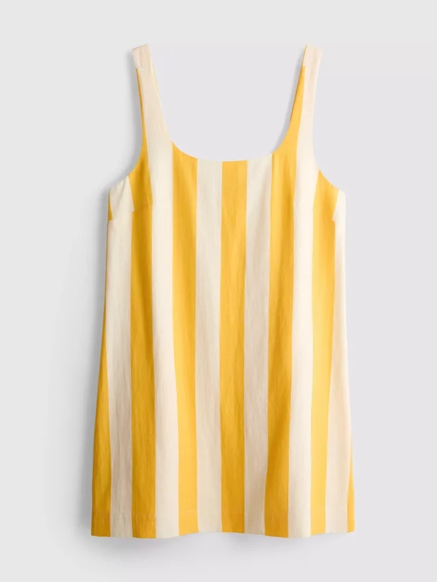 Printed mini shift dress