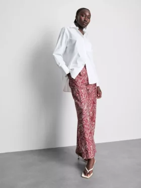 Printed palazzo pants