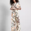 Printed palazzo pants