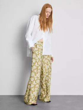 Printed palazzo pants