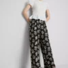 Printed palazzo pants