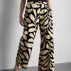 Printed palazzo pants