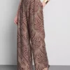 Printed palazzo pants