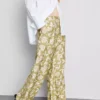Printed palazzo pants