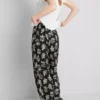 Printed palazzo pants