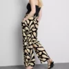 Printed palazzo pants