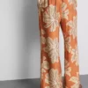 Printed palazzo pants
