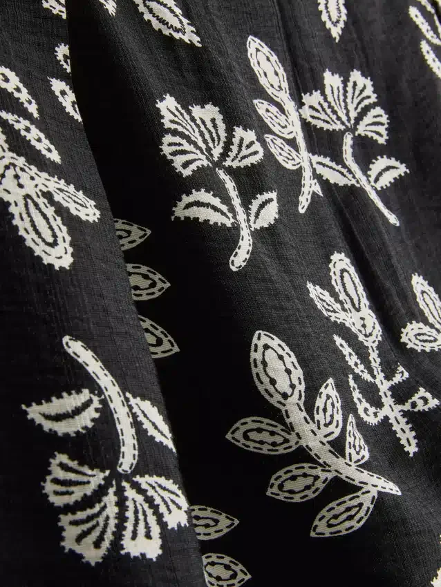 Printed palazzo pants
