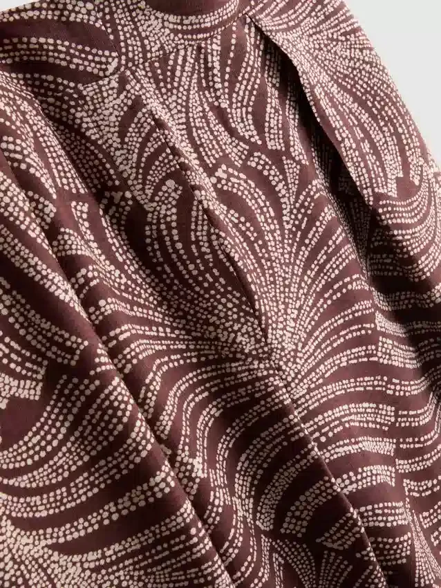 Printed palazzo pants