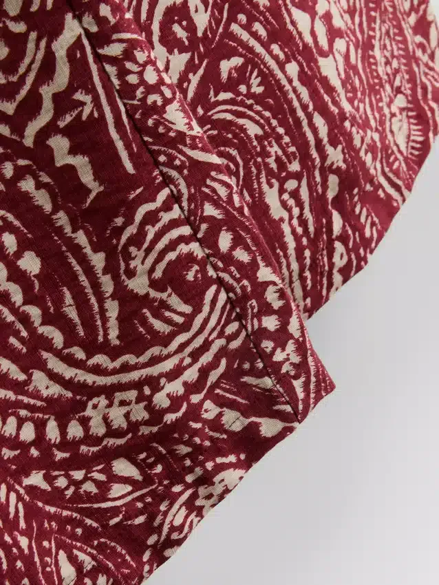 Printed palazzo pants