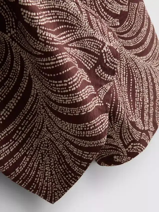 Printed palazzo pants