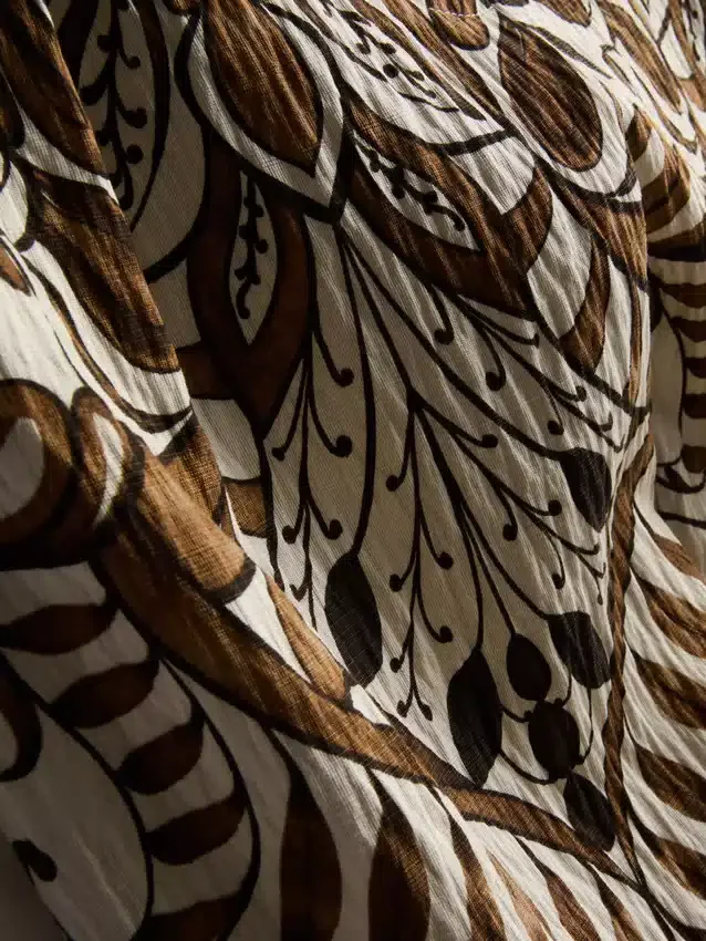 Printed palazzo pants