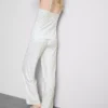 Printed satin bow cami pajamas