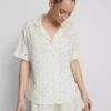Printed short boyfriend pajamas