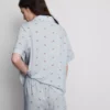 Printed short boyfriend pajamas