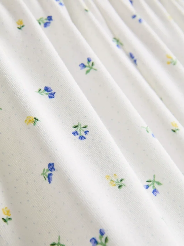 Printed short boyfriend pajamas