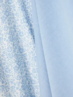 Printed short-sleeve pajama set