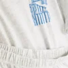 Printed short-sleeve pajama set